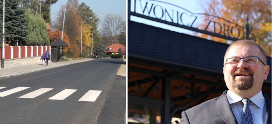 IWONICZ-ZDRÓJ: Nowe drogi, rondo i wiaty przystankowe. Zakończono inwestycję za ponad 5 mln zł (VIDEO Z LOTU PTAKA)