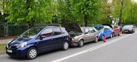 KRONIKA POLICYJNA: Zderzenia pięciu pojazdów w Krośnie (ZDJĘCIA)